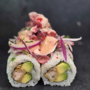 Ceviche Mixto Roll