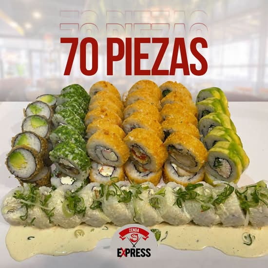 70 Piezas Acevichada