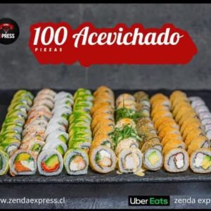 100 Piezas Acevichadas
