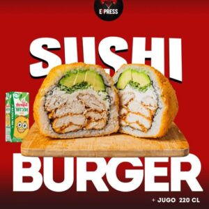 Sushi Burger de Pollo