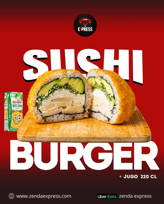 Sushi Burger de Palmito