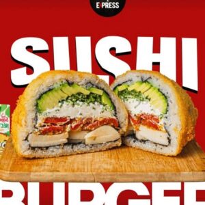Sushi Burger Veggie Mix