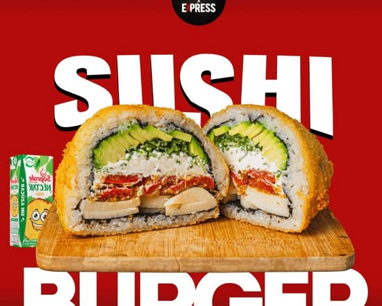 Sushi Burger Veggie Mix