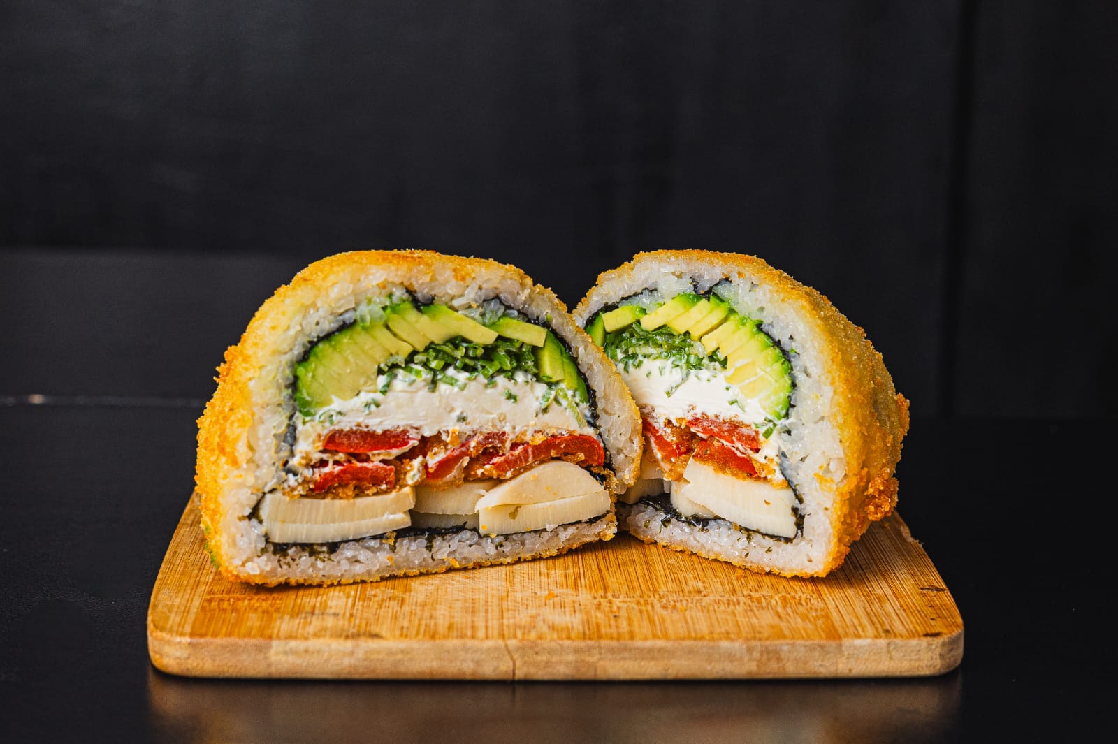 Sushi Burger Veggie Mix