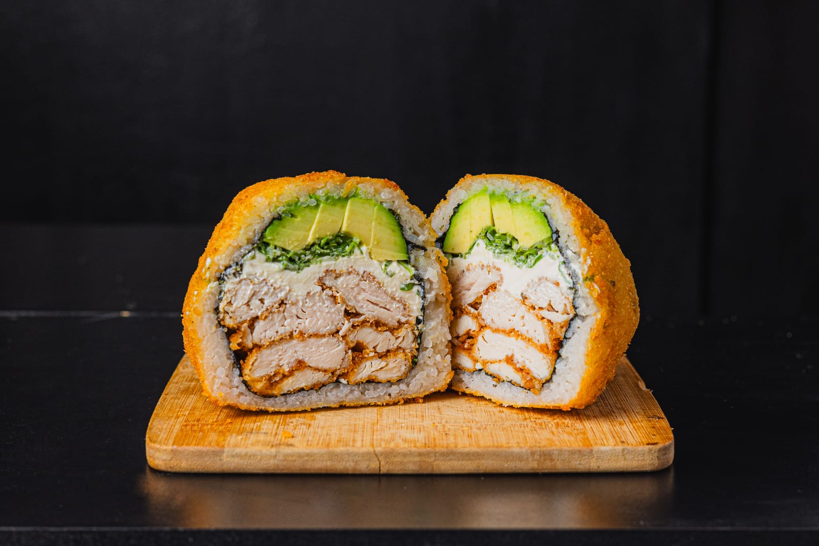 Sushi Burger de Pollo