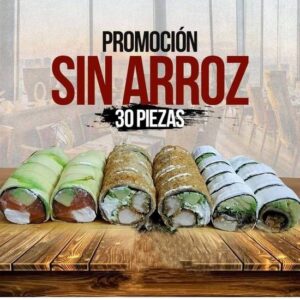 30 Piezas sin Arroz